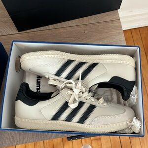 BRAND NEW W 7.5 Humanrace x Adidas Sambas